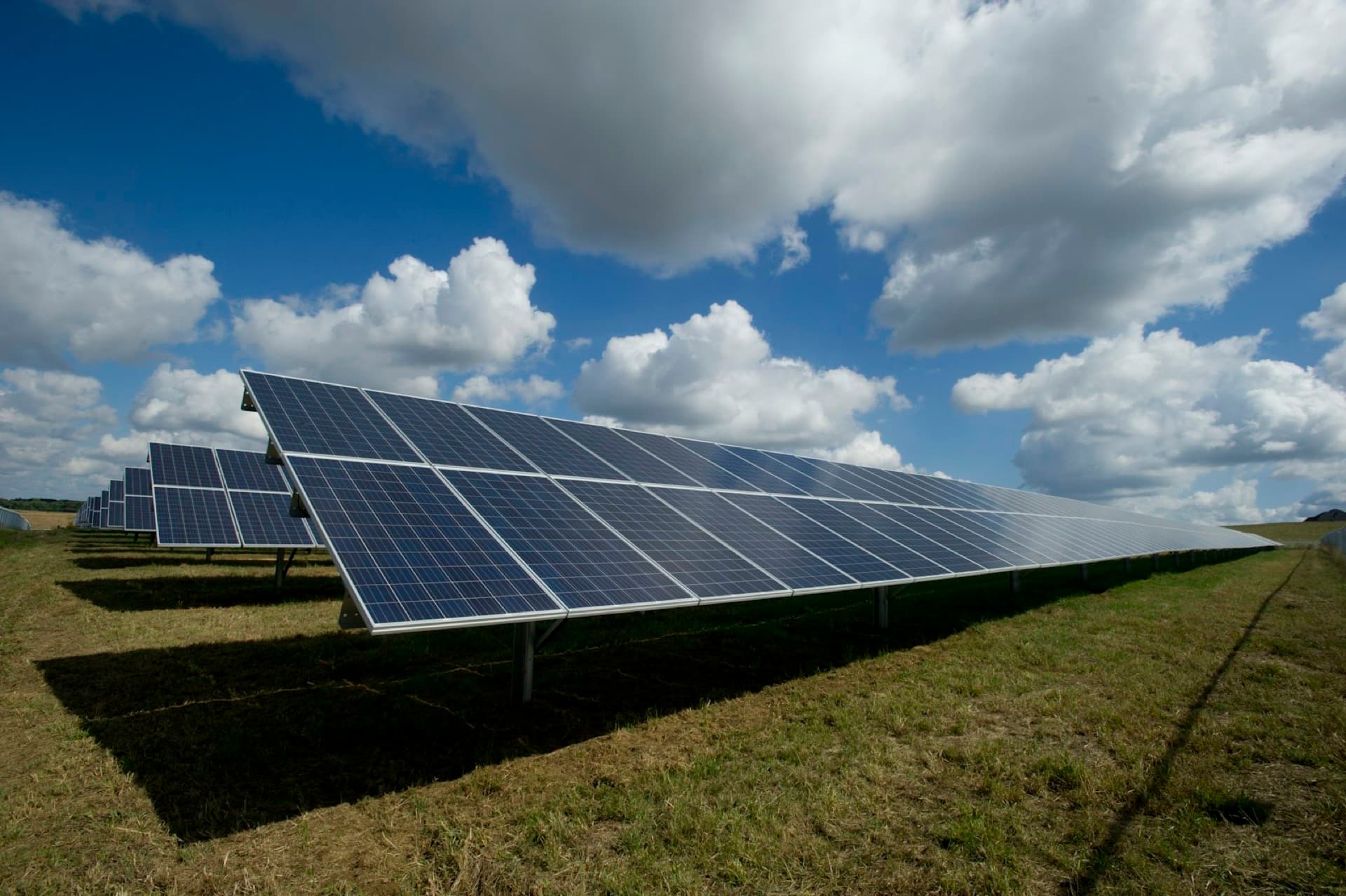 Solar farm and industrial energy infrastructure